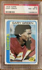 Gary Green #42 Football Cards 1978 Topps Prices