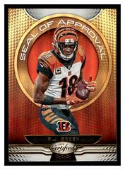 A. J. Green [Green] Football Cards 2019 Panini Certified Seal of Approval Prices