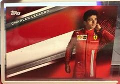 Charles Leclerc [Red] #FF-CL Racing Cards 2021 Topps Formula 1 Flags of Foundation Prices