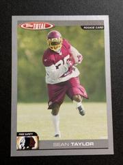 Sean Taylor [Silver] Football Cards 2004 Topps Total Prices