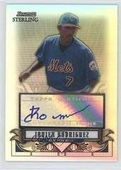 Javier Rodriguez [Autograph] Baseball Cards 2008 Bowman Sterling Prospects Prices