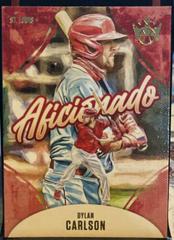 Dylan Carlson #A-12 Baseball Cards 2021 Panini Diamond Kings Aficionado Prices
