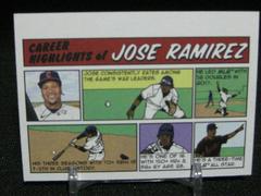 Jose Ramirez Baseball Cards 2022 Topps Heritage 1973 Comics Prices
