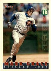 Mark Grace #71 Baseball Cards 1995 Bazooka Prices