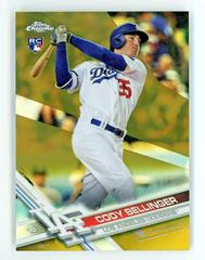 Cody Bellinger [Gold Refractor] Baseball Cards 2017 Topps Chrome Update Prices