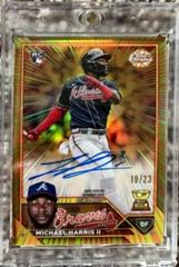 Michael Harris II Baseball Cards 2023 Topps Chrome Radiating Rookies Autographs Prices