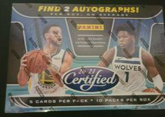 Hobby Box Basketball Cards 2020 Panini Certified Prices