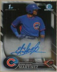 Eddy Julio Martinez #BCAP-EJM Baseball Cards 2016 Bowman Chrome Prospect Autograph Prices