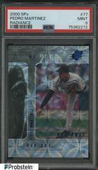 Pedro Martinez [Radiance] #77 Baseball Cards 2000 Spx Prices