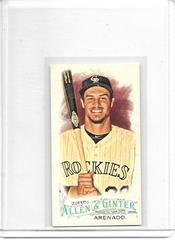 Nolan Arenado [Mini A & G Brooklyn Back] #182 Baseball Cards 2016 Topps Allen & Ginter Prices