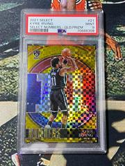 Kyrie Irving [Gold Prizm] Basketball Cards 2021 Panini Select Numbers Prices