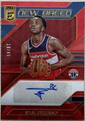 Bilal Coulibaly [Red] #13 Basketball Cards 2023 Donruss Elite New Breed Autograph Prices