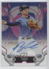 Brandon Lowe [Pink] #BL Baseball Cards 2019 Topps High Tek Autographs Prices