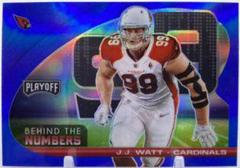 J. J. Watt [Blue] #BTN-JWT Football Cards 2021 Panini Playoff Behind the Numbers Prices