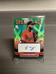 Xzavion Curry [Green] #OAA-CUR Baseball Cards 2023 Topps Big League Opening Act Autographs Prices