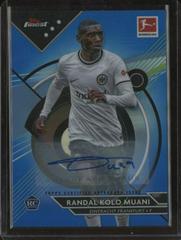 Randal Kolo Muani [Blue] #BCA-RK Soccer Cards 2022 Topps Finest Bundesliga Autographs Prices