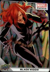 Black Widow [Teal Wave] #89 Marvel 2023 Upper Deck Platinum Prices