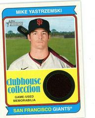 Mike Yastrzemski #CCR-MY Baseball Cards 2023 Topps Heritage Clubhouse Collection Relics Prices