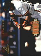Barry Bonds #117 Baseball Cards 1997 New Pinnacle Prices