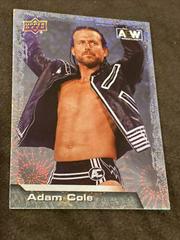 Adam Cole [Pyro] #27 Wrestling Cards 2022 Upper Deck AEW Prices