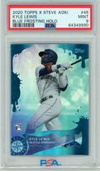 Kyle Lewis [Blue Frosting Holographic Foilboard] #45 Baseball Cards 2020 Topps X Steve Aoki Prices