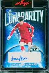 Layton Stewart Soccer Cards 2022 Leaf Metal Lunararity Autographs Prices