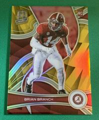 Brian Branch [Gold] #5 Football Cards 2023 Panini Chronicles Draft Picks Spectra Prices