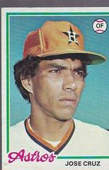 Jose Cruz #625 Baseball Cards 1978 Topps Prices