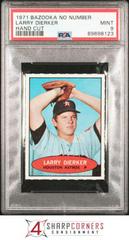 Larry Dierker [Hand Cut] Baseball Cards 1971 Bazooka No Number Prices