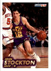 John Stockton Basketball Cards 1993 Fleer Prices
