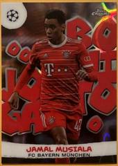 Jamal Musiala #JB-6 Soccer Cards 2022 Topps Chrome UEFA Club Competitions Joga Bonito Prices
