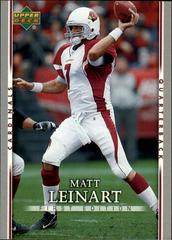 Matt Leinart #1 Football Cards 2007 Upper Deck First Edition Prices