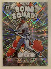 Willie McCovey [Silver] Baseball Cards 2023 Panini Donruss Bomb Squad Prices