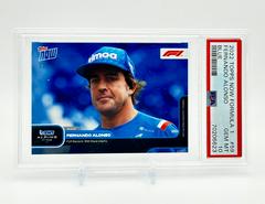 Fernando Alonso [Blue] #59 Racing Cards 2022 Topps Now Formula 1 Prices