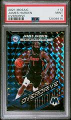 James Harden #13 Basketball Cards 2021 Panini Mosaic Overdrive Prices