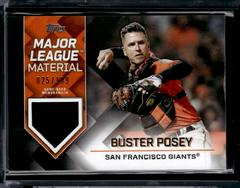 Buster Posey [Black] #MLM-BP Baseball Cards 2022 Topps Update Major League Material Relics Prices