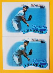 Royals Leaders [Bo Jackson] Baseball Cards 1989 Topps Tiffany Prices