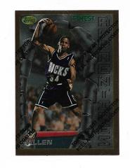 Ray Allen [w Coating] Basketball Cards 1996 Finest Prices