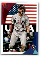 Trea Turner #WBC-12 Baseball Cards 2023 Topps World Classic Stars Prices
