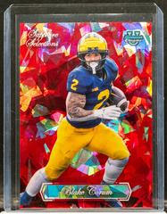 Blake Corum [Red] #SS-15 Football Cards 2023 Bowman Chrome University Sapphire Selections Prices