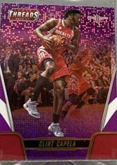 Clint Capela [Dazzle Purple] #91 Basketball Cards 2016 Panini Threads Prices