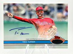 Trea Turner #DVA-TRE Baseball Cards 2023 Stadium Club 1991 Design Variation Autographs Prices