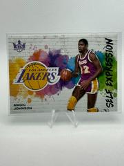 Magic Johnson #15 Basketball Cards 2023 Panini Court Kings Self Expression Prices