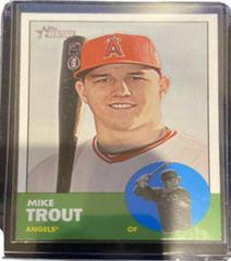 Mike Trout #207 Baseball Cards 2012 Topps Heritage Prices