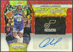 Jordan Clarkson [Red] #60 Basketball Cards 2023 Panini Prizm Fast Break Autograph Prices