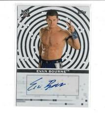 Evan Bourne #A-EB Wrestling Cards 2010 Topps WWE Autographs Prices