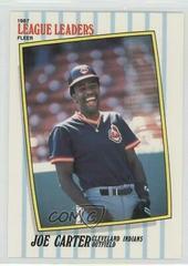 Joe Carter #9 Baseball Cards 1987 Fleer League Leaders Prices