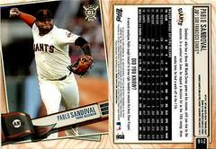 pablo sandoval #216 Baseball Cards 2019 Topps Big League Prices