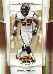 DeMeco Ryans [Mirror Gold] #117 Football Cards 2007 Leaf Certified Materials Prices