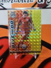 Mohamed Elyounoussi [Gold Fluorescent] #18 Soccer Cards 2021 Panini Mosaic Road to FIFA World Cup Give and Go Prices
